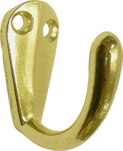 Diecast robe hook golden - Click Image to Close